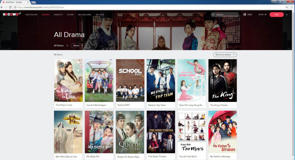 Free hot sale kdrama websites