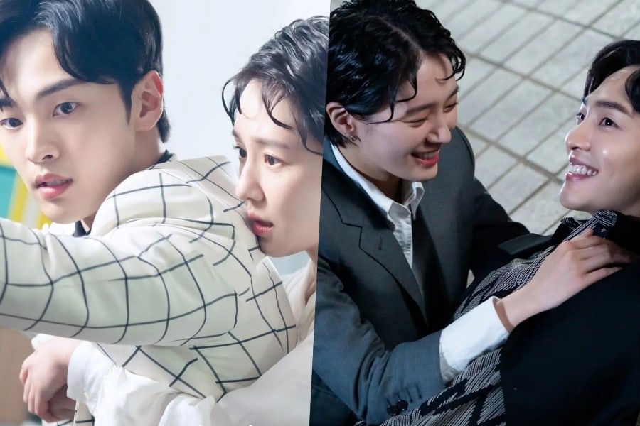 kim-min-jae-and-park-gyu-young-boast-amazing-chemistry-in-behind-the-scenes-photos-of-“dali-and-cocky-prince”